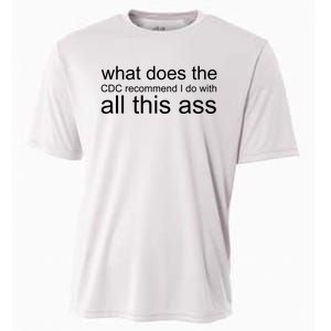 What Does The Cdc Recommend I Do With All This Ass Cooling Performance Crew T-Shirt