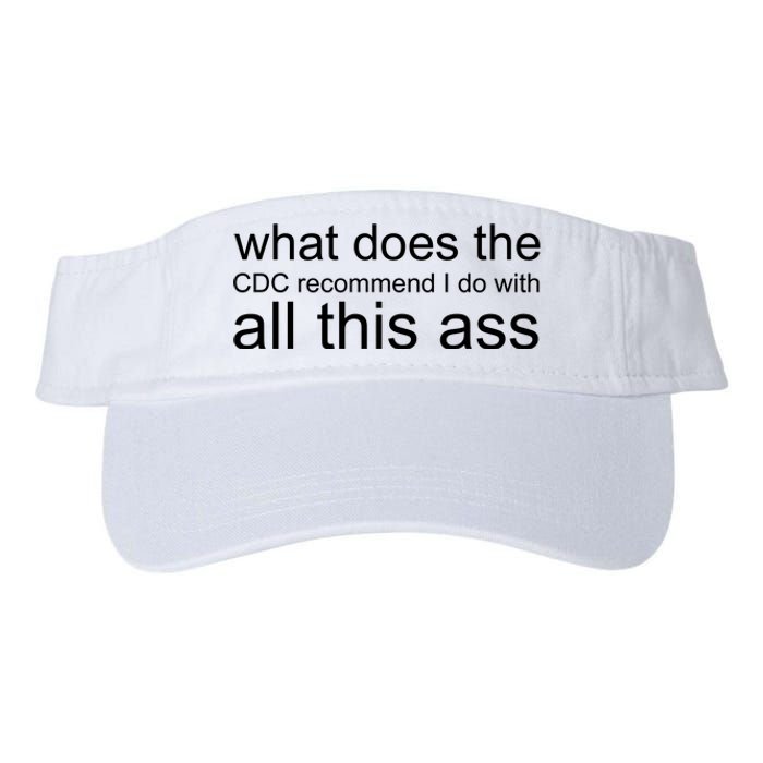 What Does The Cdc Recommend I Do With All This Ass Valucap Bio-Washed Visor