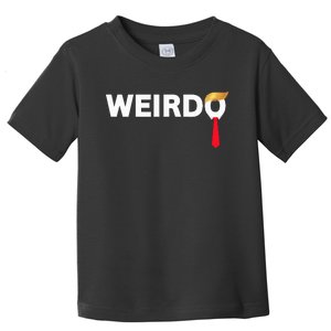 Weirdo Donald Trump Weird Old Man Funny Anti Trump Costume Toddler T-Shirt