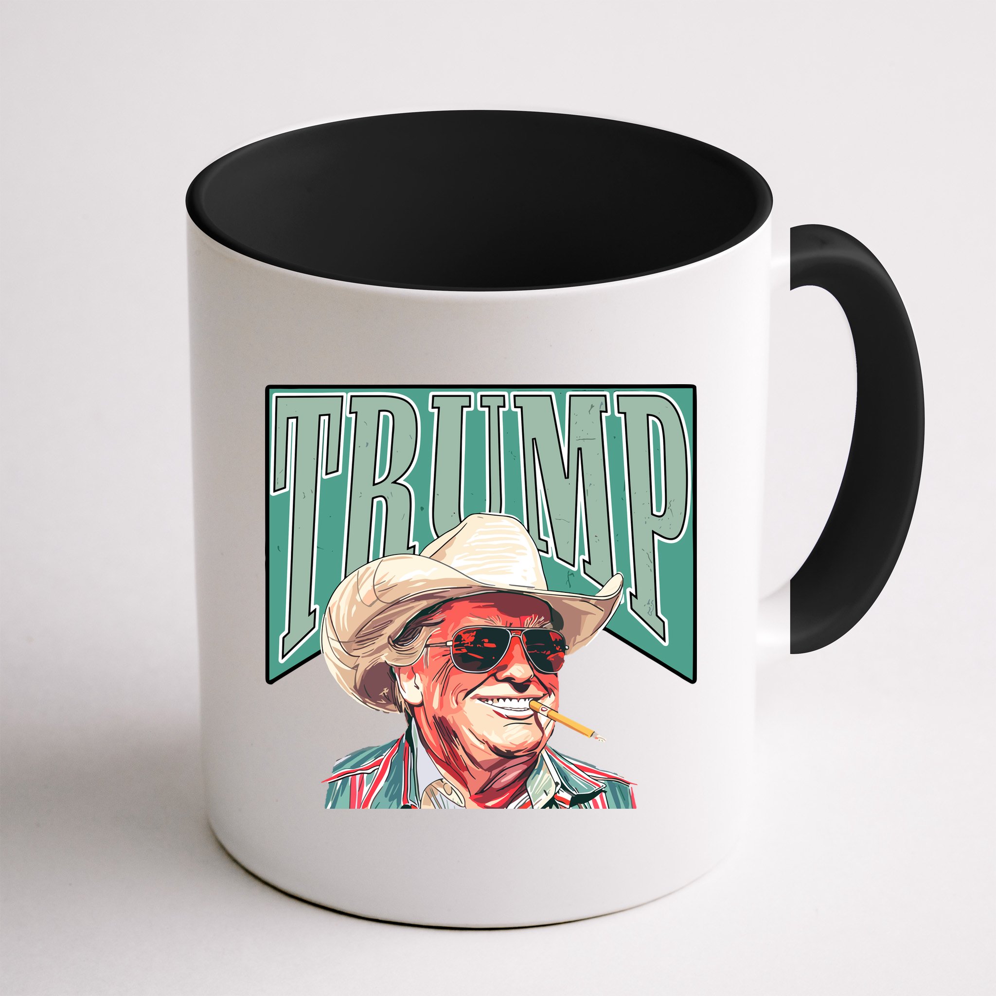 Western Donald Trump Cowboy Maga Mug