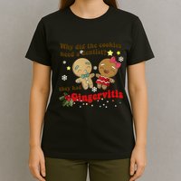 Why Did The Cookies Need A Dentist They Had Gingervitis Matching Couple Xmas T-Shirt
