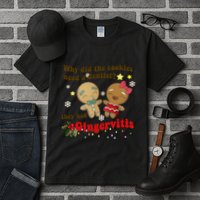 Why Did The Cookies Need A Dentist They Had Gingervitis Matching Couple Xmas Tall T-Shirt