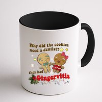 Why Did The Cookies Need A Dentist They Had Gingervitis Matching Couple Xmas Mug