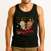Why Did The Cookies Need A Dentist They Had Gingervitis Matching Couple Xmas Tank Top