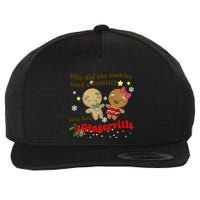 Why Did The Cookies Need A Dentist They Had Gingervitis Matching Couple Xmas Wool Snapback Cap