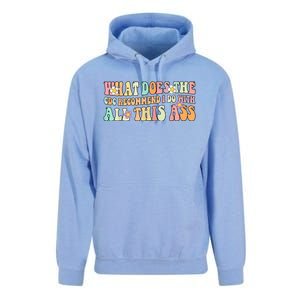 What Does The CDC Recommend I Do With All This Ass Unisex Surf Hoodie