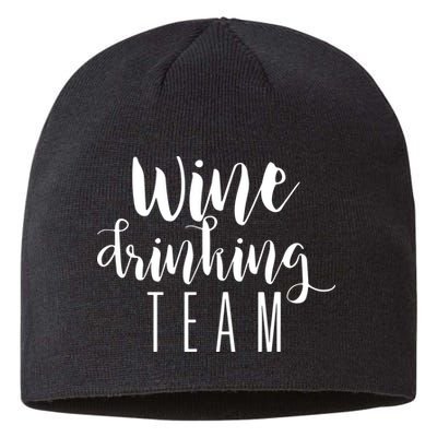Wine Drinking Team Drinking Festival Drinking Party Sustainable Beanie