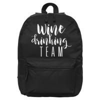 Wine Drinking Team Drinking Festival Drinking Party 16 in Basic Backpack