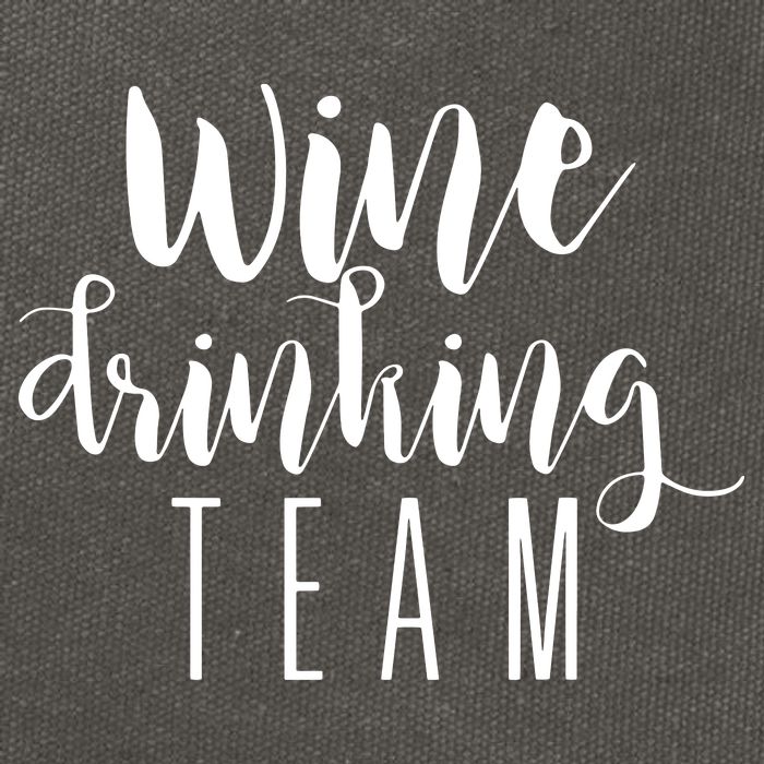 Wine Drinking Team Drinking Festival Drinking Party Cotton Canvas Backpack