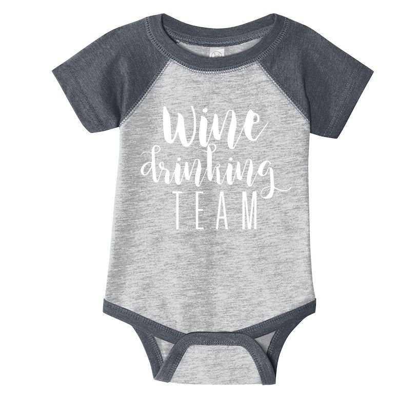 Wine Drinking Team Drinking Festival Drinking Party Infant Baby Jersey Bodysuit