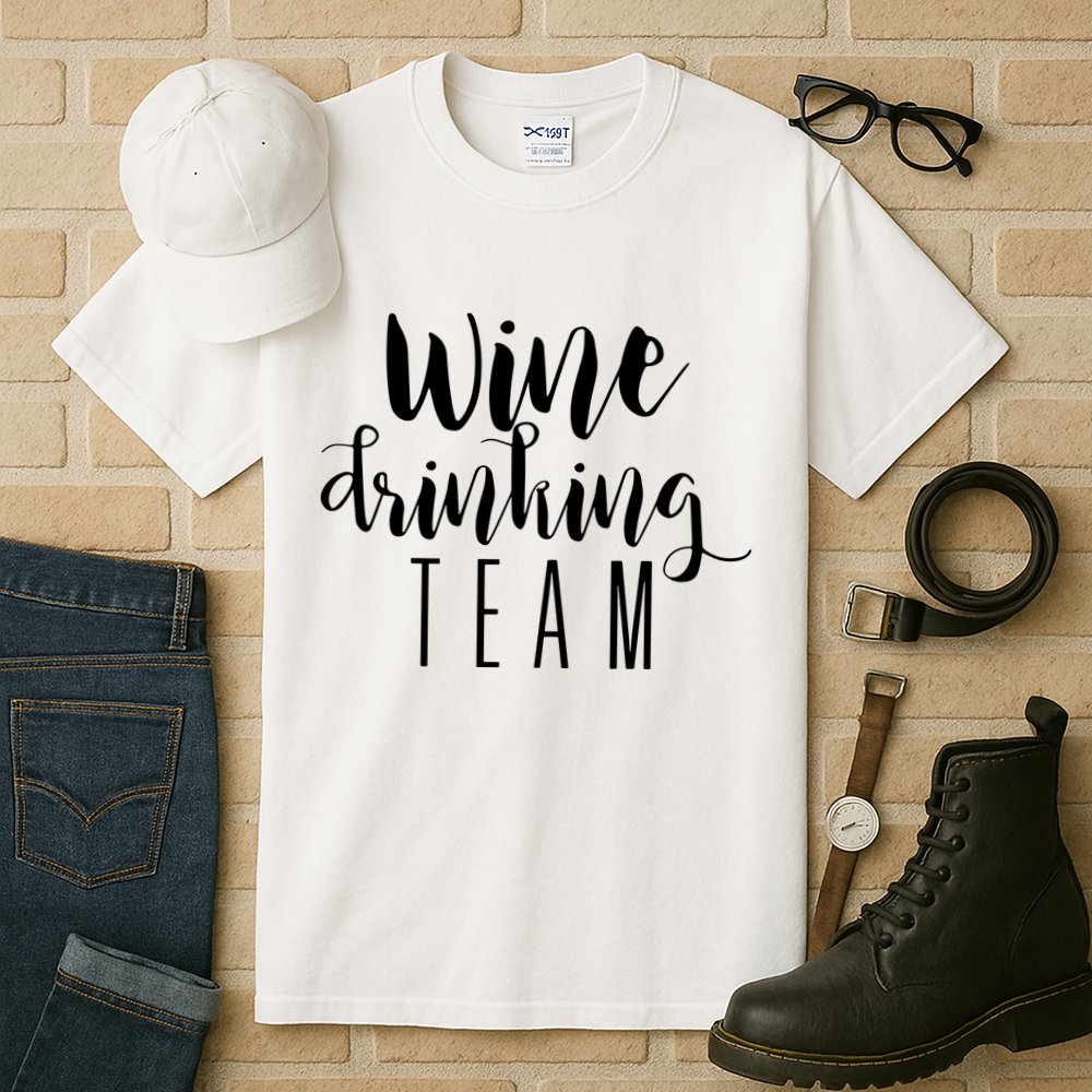 Wine Drinking Team Drinking Festival Drinking Party Tall T-Shirt