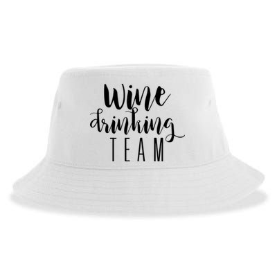 Wine Drinking Team Drinking Festival Drinking Party Sustainable Bucket Hat