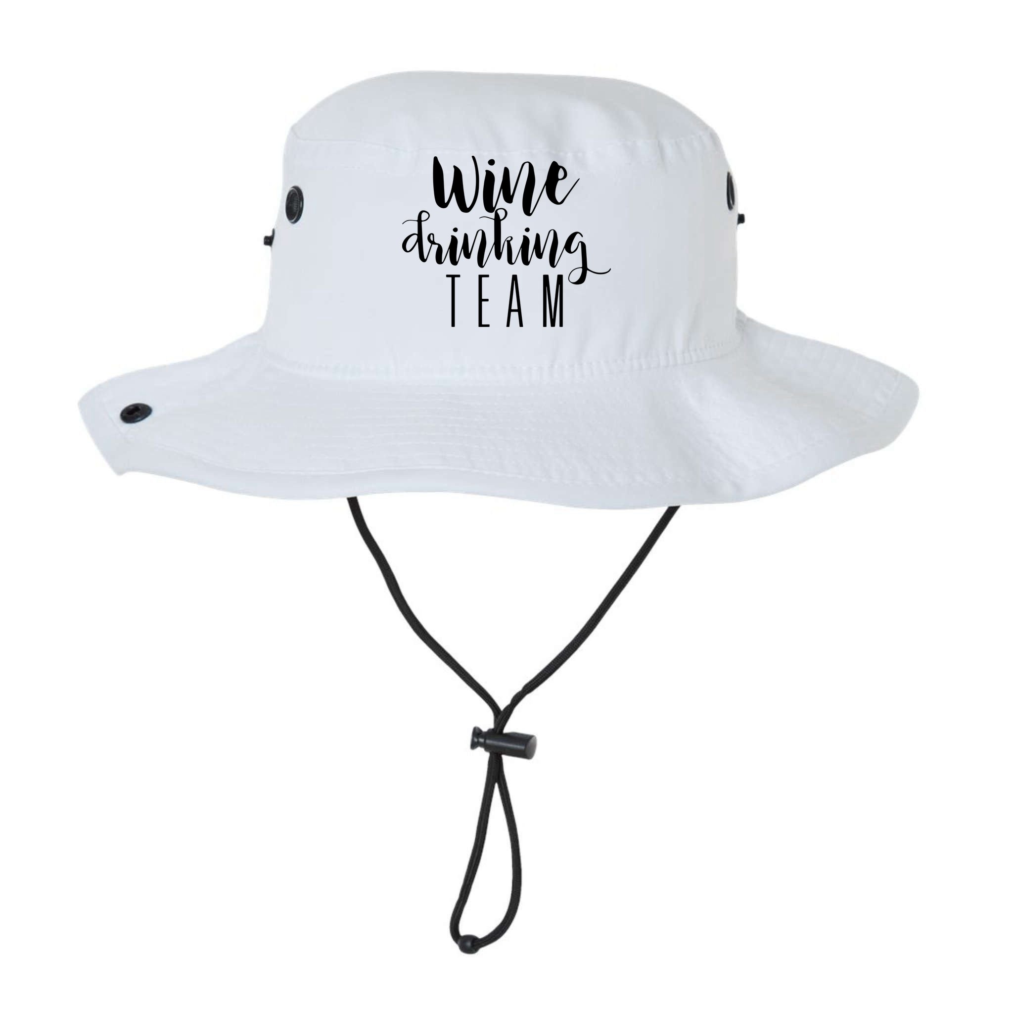 Wine Drinking Team Drinking Festival Drinking Party Bucket Hat