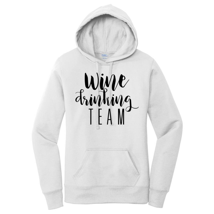 Wine Drinking Team Drinking Festival Drinking Party Women's Pullover Hoodie