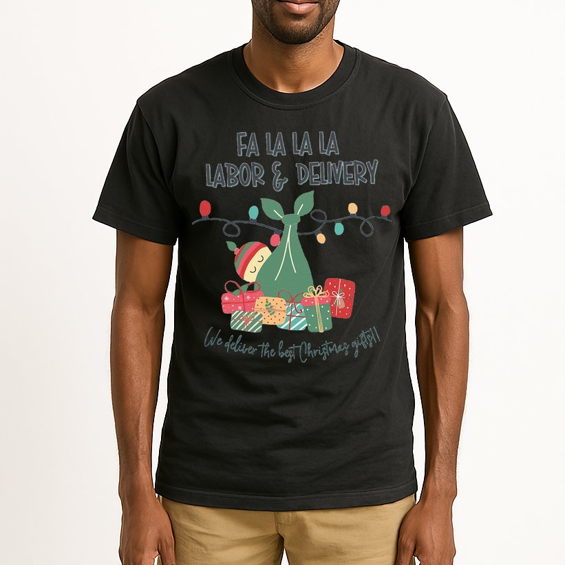 We Deliver The Best Presents Labor And Delivery Rn Christmas Tall T-Shirt
