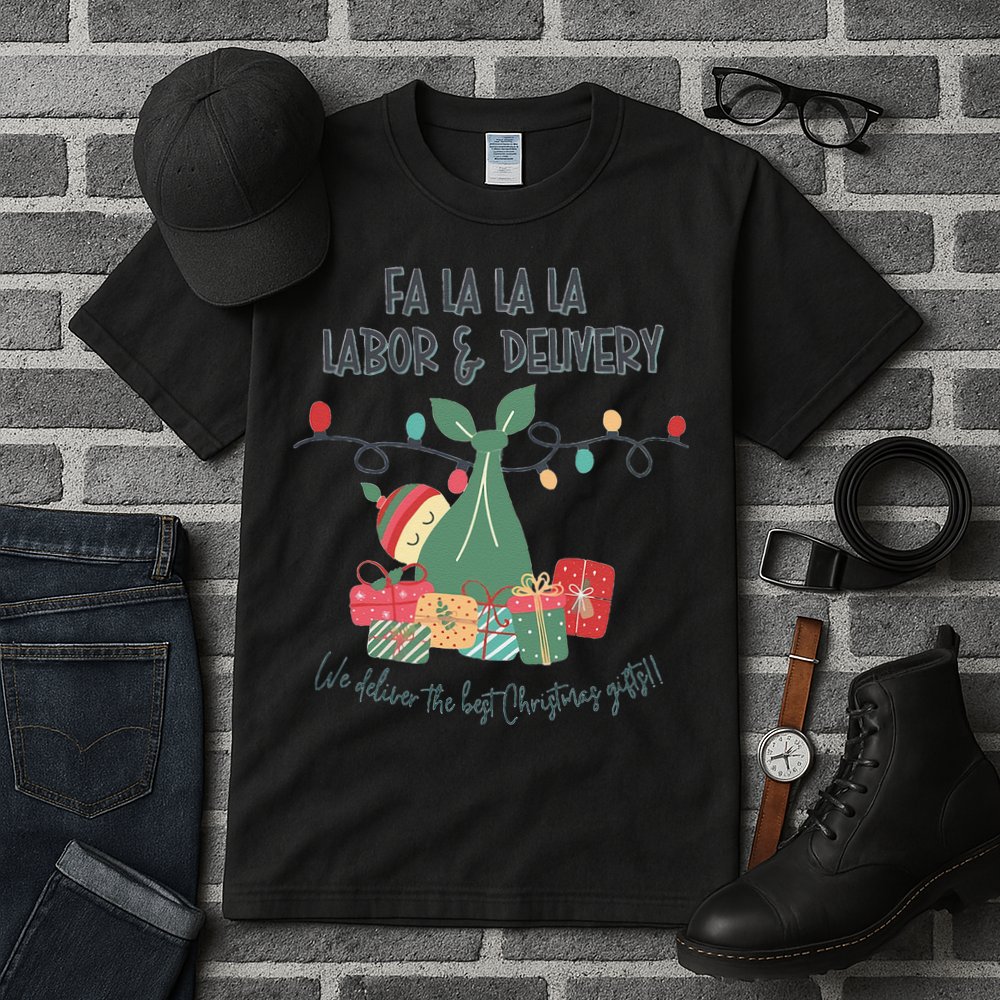 We Deliver The Best Presents Labor And Delivery Rn Christmas Tall T-Shirt