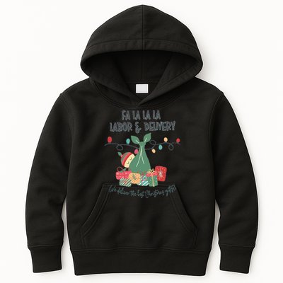 We Deliver The Best Presents Labor And Delivery Rn Christmas Kids Hoodie