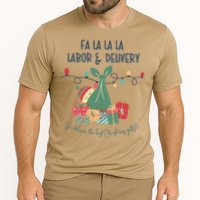 We Deliver The Best Presents Labor And Delivery Rn Christmas Cooling Performance Crew T-Shirt