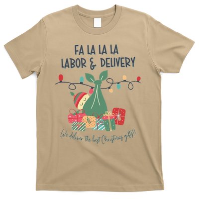 We Deliver The Best Presents Labor And Delivery Rn Christmas T-Shirt