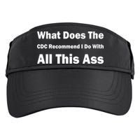 What Does The CDC Recommend I Do With All This Ass Adult Drive Performance Visor