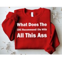 What Does The CDC Recommend I Do With All This Ass Sweatshirt