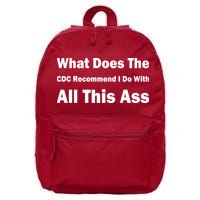 What Does The CDC Recommend I Do With All This Ass 16 in Basic Backpack