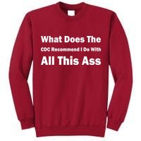 What Does The CDC Recommend I Do With All This Ass Tall Sweatshirt