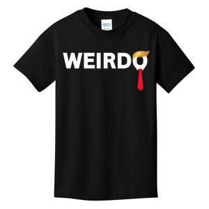 Weirdo Donald Trump Weird Old Man Funny Antitrump Costume Kids T-Shirt