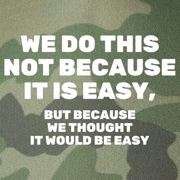 We Do This Not Because It Is Easy, But Because We Thought It Would Be Easy Legacy Tie Dye Trucker Hat