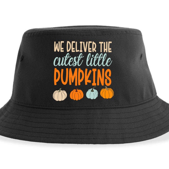 We Deliver The Cutest Little Pumpkins Labor And Delivery Sustainable Bucket Hat