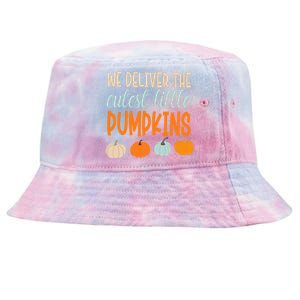 We Deliver The Cutest Little Pumpkins Labor And Delivery Tie-Dyed Bucket Hat