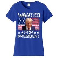 Wanted Donald Trump For President 2024 Women's T-Shirt