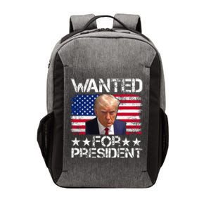 Wanted Donald Trump For President 2024 Vector Backpack