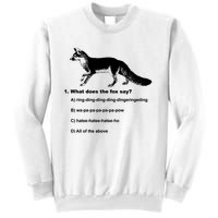 What Does The Fox Say Sweatshirt