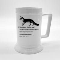 What Does The Fox Say Beer Stein