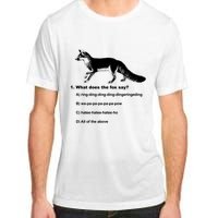 What Does The Fox Say Adult ChromaSoft Performance T-Shirt