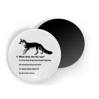 What Does The Fox Say Magnet