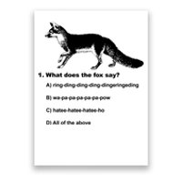 What Does The Fox Say Poster