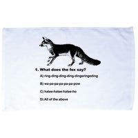 What Does The Fox Say Microfiber Hand Towel