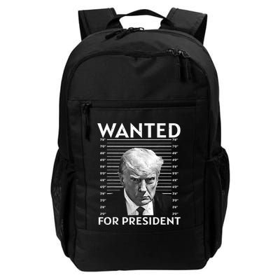 Wanted Donald Trump For President 2024 Backpack