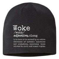 Woke Definition To Have An Awareness Of Systemic Injustices Sustainable Beanie
