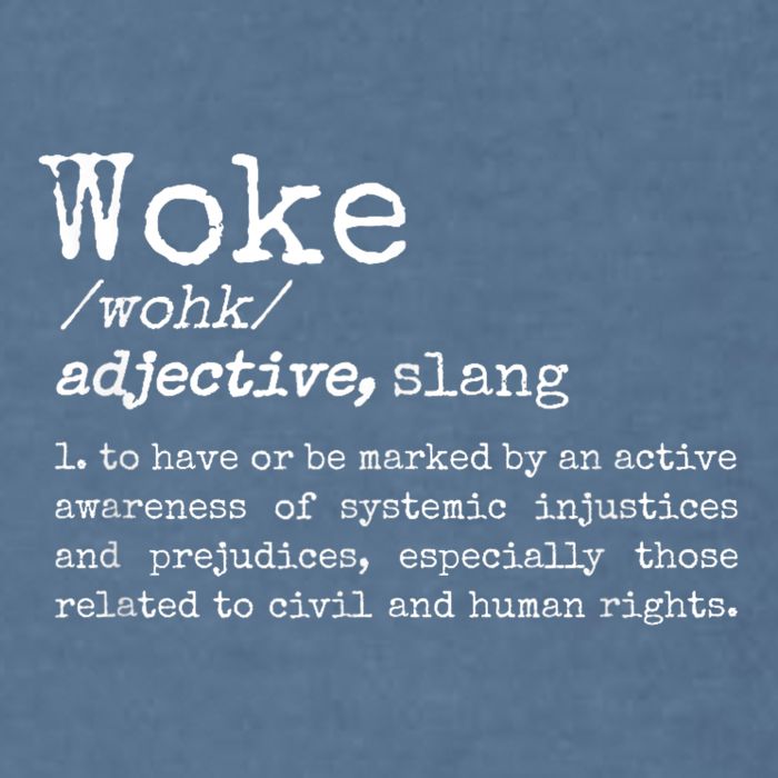 Woke Definition To Have An Awareness Of Systemic Injustices Garment-Dyed Sweatshirt