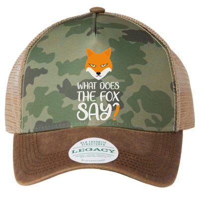 What Does The Fox Design Say Legacy Tie Dye Trucker Hat
