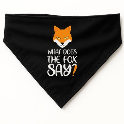What Does The Fox Design Say USA-Made Doggie Bandana