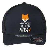 What Does The Fox Design Say Flexfit Unipanel Trucker Cap