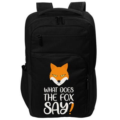 What Does The Fox Design Say Impact Tech Backpack