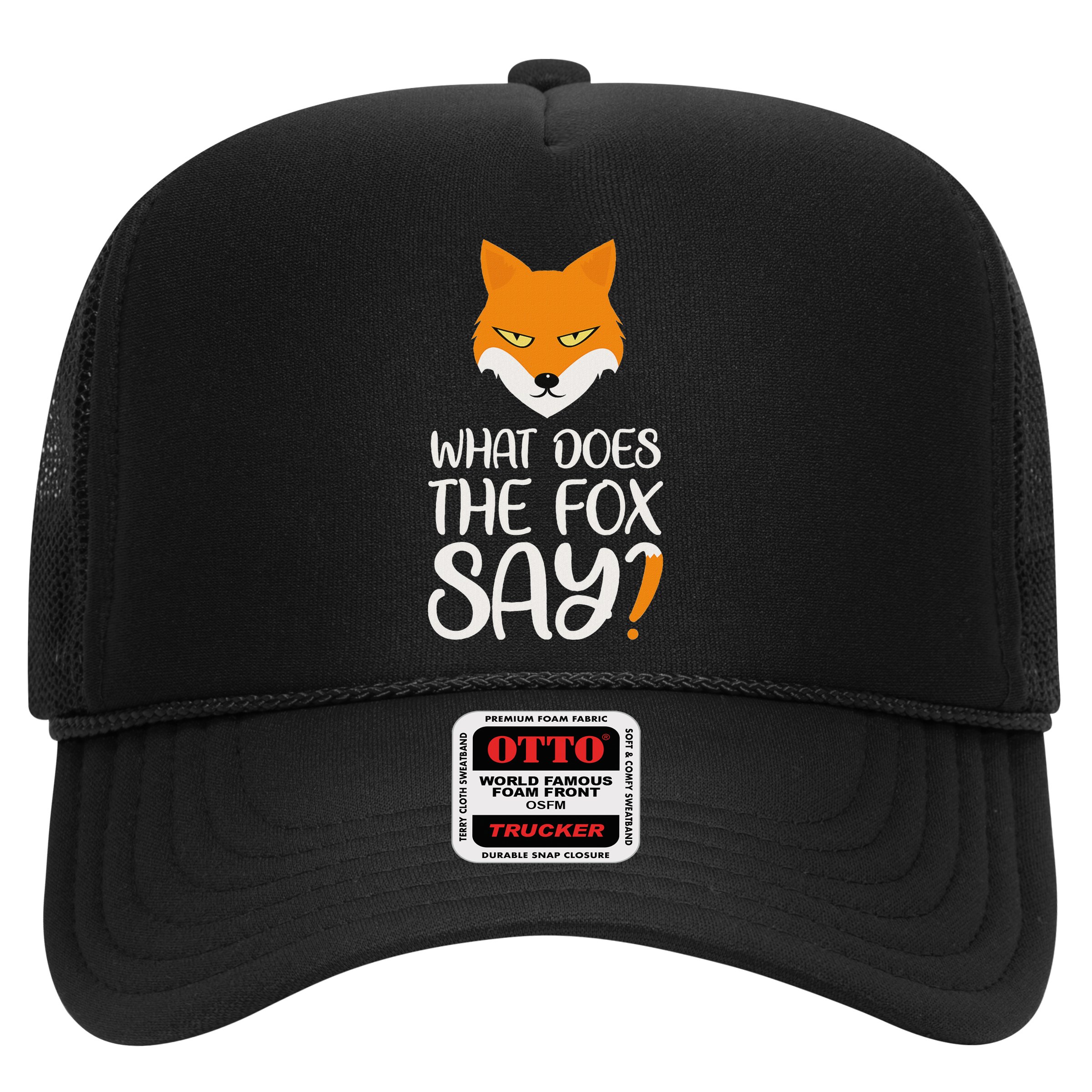 What Does The Fox Design Say Hat