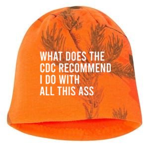 What Does The CDC Recommend I Do With All This Ass Kati - Camo Knit Beanie