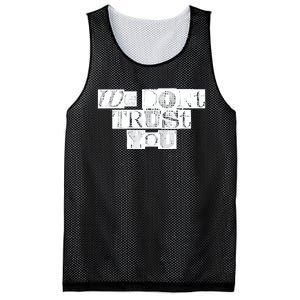 We Dont Trust You Wdty Ransom Mesh Reversible Basketball Jersey Tank