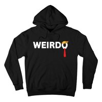 Weirdo Donald Trump Weird Old Man Funny Antitrump Costume Hoodie